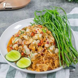 หอยนางรมตะไคร้พริกเผา