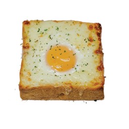 ปังปิ้งไข่ชีสลาวา