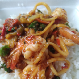 พริกแกงใต้ใส่หน่อไม้สดทะเล