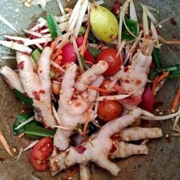 ตำเกาเหลาขาไก่ระเบิดปาก