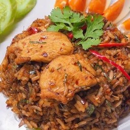 ข้าวคลุกพริกเผา