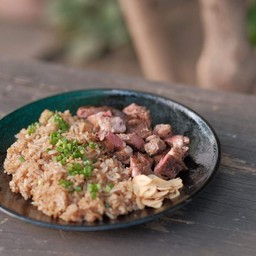ข้าวผัดมันเนื้อ