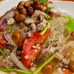 ยำวุ้นเส้นหมูสับ