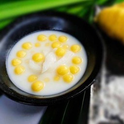 บัวลอยทุเรียนมะพร้าวอ่อน