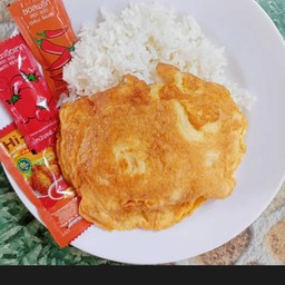 ข้าวไข่เจียวหมูสับ (ธรรมดา)