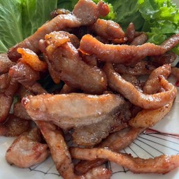 หมูทอด สูตรนุ่มโบราณ 1 ขีดครึ่ง