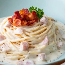 สปาเก็ตตี้คาโบนาร่า (Spaghetti carbonara)