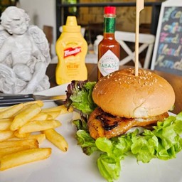 เบอร์เกอร์ไก่สไปซี่