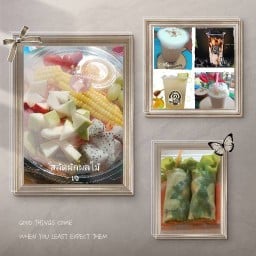 💕 มุมสลัด&เฉาก๊วย กาแฟสดโคตรแซ่บ