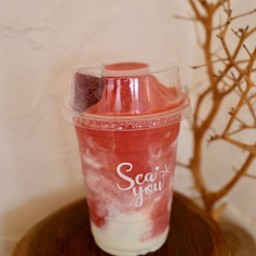 Strawberry Yogurt smoothie.