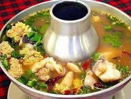 ต้มยำหัวพุงไข่ปลาช่อน