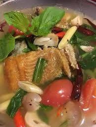 ต้มโคล้งปลาทอด