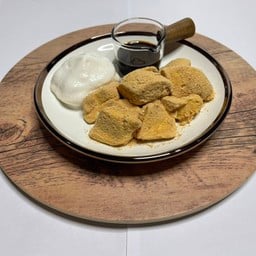 6525.Warabimochi kuromitsu