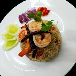 ข้าวไข่ข้นกุ้ง