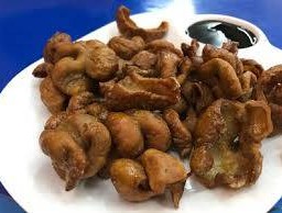 ใส้หมูพะโล้ทอด