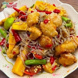 ตำซั่วแค๊บหมู
