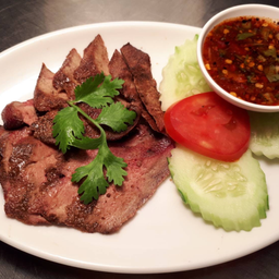 ตับหมูย่าง