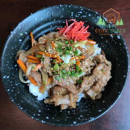 ข้าวหน้าหมูสไลด์ยากินิกุ