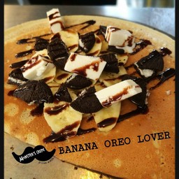 เครปกล้วยโอริโอ้ครีมชีส Banana Oreo Lover