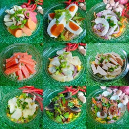 ยำแซ่บเว่อร์&กระเพราพริกแห้ง
