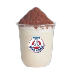 นมหมีปั่นภูเขาไฟ