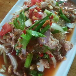 ยำวุ้นเส้นหมูสับ