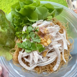 ข้าวหน้าไก่ย่าง เส้นหมี่ไก่ฉีก แซนด์วิชโบราณ แซนด์วิชเกาหลี