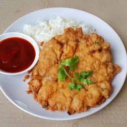 ข้าวไข่เจียวหมูสับ