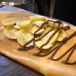 เครปนูเทลล่า กล้วย Nutella Banana