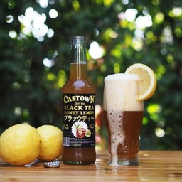 ชาดำน้ำผึ้งมะนาวคราฟท์โซดา