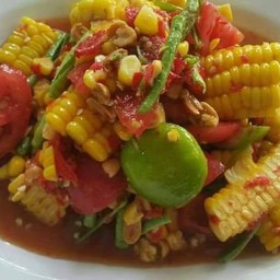 ตำข้าวโพด