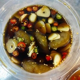 Korean Soy Sauce Pickled Shrimp