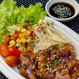 ลุงโจ ข้าวหมูเทอริยากิ ยากิโซบะ สปาเก็ตตี้  UNCLE JOE (อาหารตามสั่ง) ประดิษฐ์มนูญธรรม 10