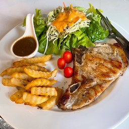 สเต็กหมูพอร์คชอป