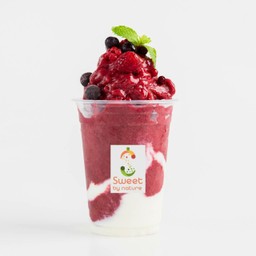 สมูทตี้ มิกซ์เบอร์รี่+โยเกิร์ต (Smoothie Mixed Berry Yogurt)