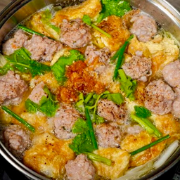 ต้มจืดไข่น้ำหมูเด้ง