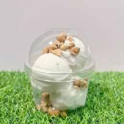 ไอติมกะทิถ้วยกลาง