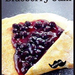 เครปแยมบลูเบอรี่ Blueberry Jam