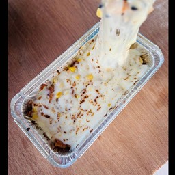 ข้าวโพดหวานปังกรอบชีสซอสมาโย