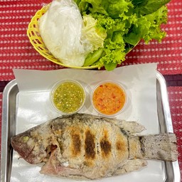 ร้านลับตำแซ่บ / เมี่ยงปลาเผา  (By เจ๊อ้อ)