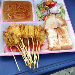 หมูสะเต๊ะ 100ไม้