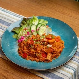 ข้าวผัดกิมจิเต้าหู้ V