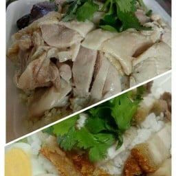 อิ๋มข้าวมันไก่ ข้าวหมูแดง ท้ายบ้าน