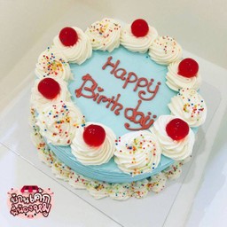 เค้กเบิร์ดเดย์ เจลลี่แดง