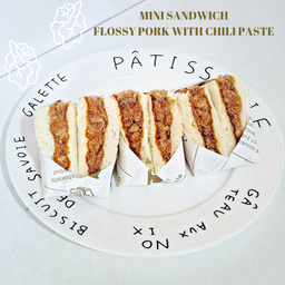 [อร่อยซ่ากับโค้ก] มินิแซนวิชหมูหยอง พริกเผา +  โค้ก ไม่มีน้ำตาล (กระป๋อง) 