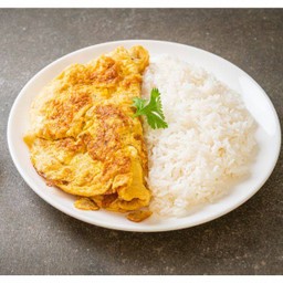 ข้าวไข่เจียว 2 ฟอง