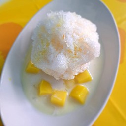 วุ้นมะม่วงนมสด