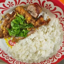 ข้าว.หมูทอด