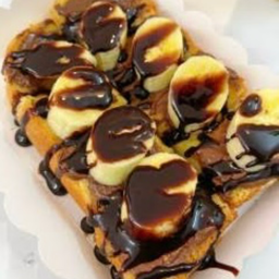 ปังปิ้งเนยสดช๊อคโกแลตกล้วยหอม