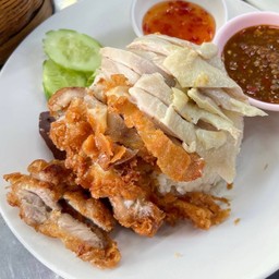 ข้าวมันไก่ผสมพิเศษ